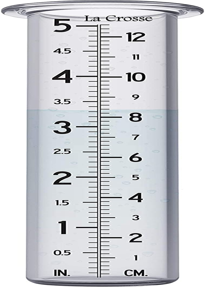 La Crosse Technology 704-1522 Rain Gauge Replacement Glass Tube, Clear image number 6