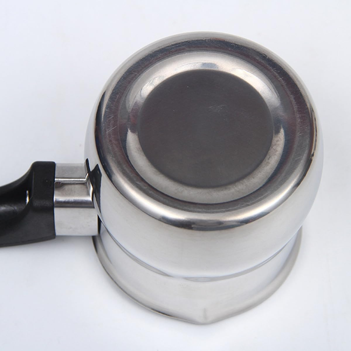 Angoily Stainless Steel Milk Frothing Pitcher with Eagle Spout for Espresso and Cappuccino Latte Art Sleek Polished Milk Jug for Home and Coffee Shop Use image number 6