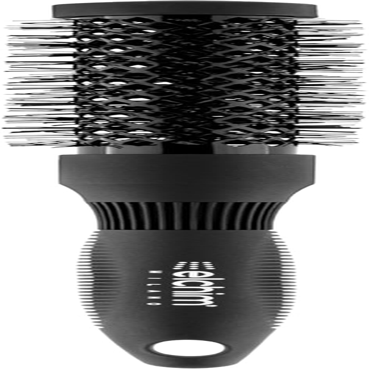 Elchim Small Professional Hair Brush 24 Mm - round Thermal Brush with Very Resistant Nylon Bristles, for Drying, Creasing, anti Static