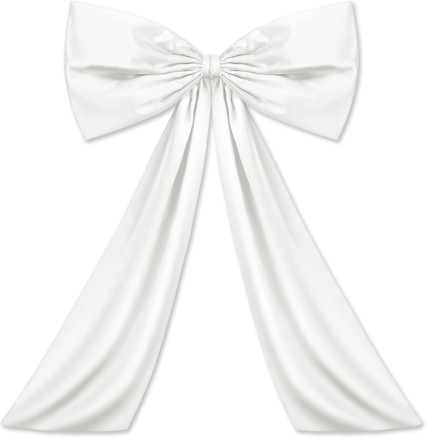 YUYWWAN Large Satin Bow, 60 X 90 Cm Gift Bow, Large, Exquisite Bow Decoration, Satin Bows Large for Party Decoration, Wall Decoration, Wedding, Home Decoration (Pink)