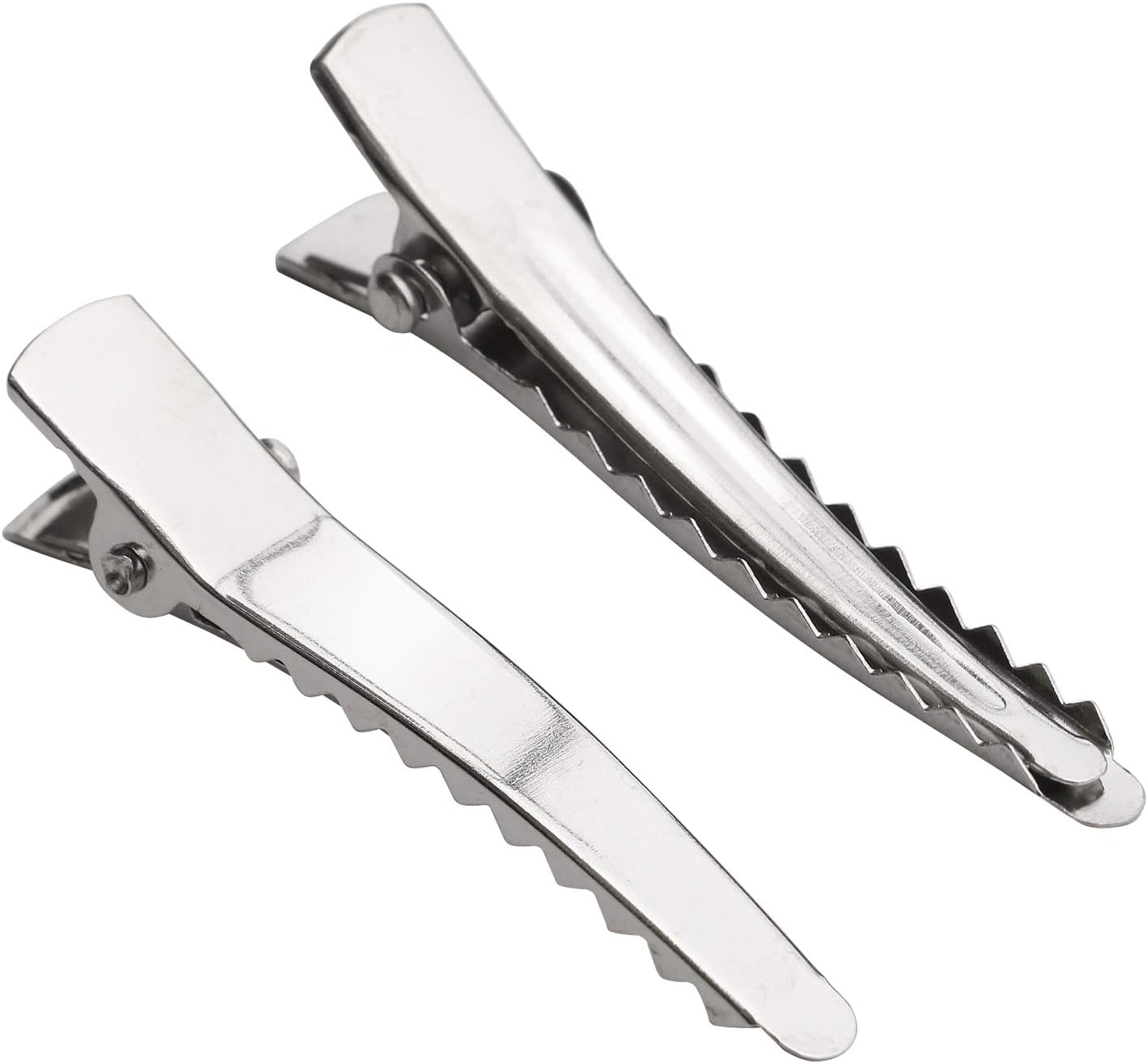 TRIXES Alligator Hair Clips X 50 - Crocodile Clips Hair - 45Mm - Ideal for Crafts and Other Hair Accessories