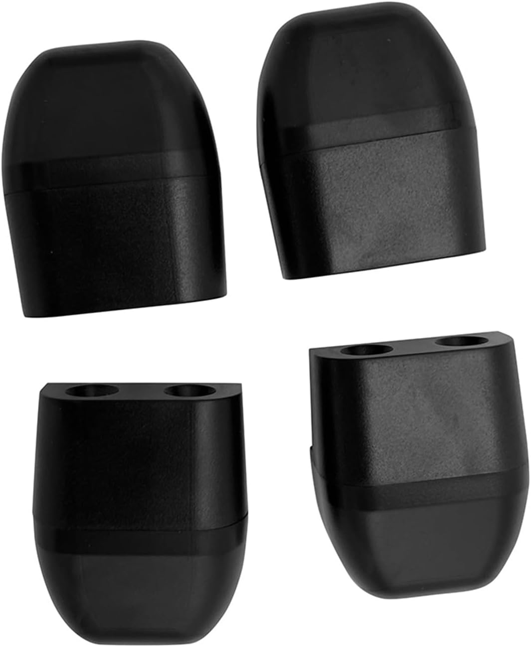 4PCS Animal Repellers Car Sonic Animal Repellers Shoo Whistle Roo Deer Kangaroo Rabbit 4WD Car Grille Animal Alert, Black image number 1