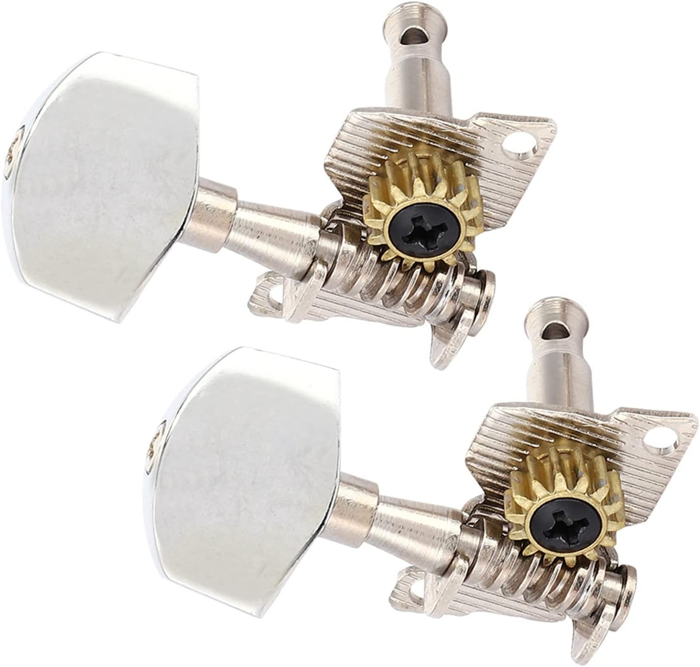 Classical Style Ukulele Tuning Pegs Machine Heads Ukulele DIY Parts Strong 14 Copper Alloy Gears for DIY Ukulele Maintenance