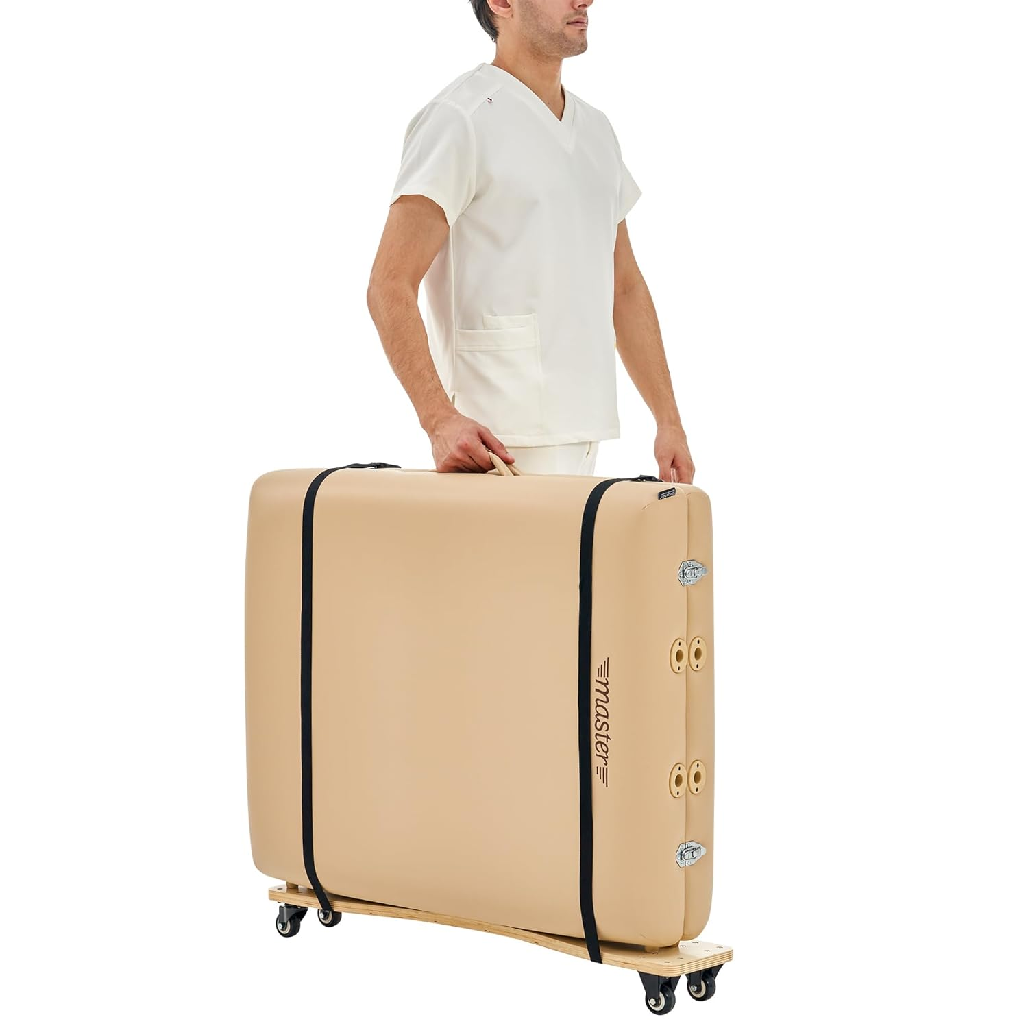 Master Massage Easygo Universal Travel Massage Table Rolling Table Cart