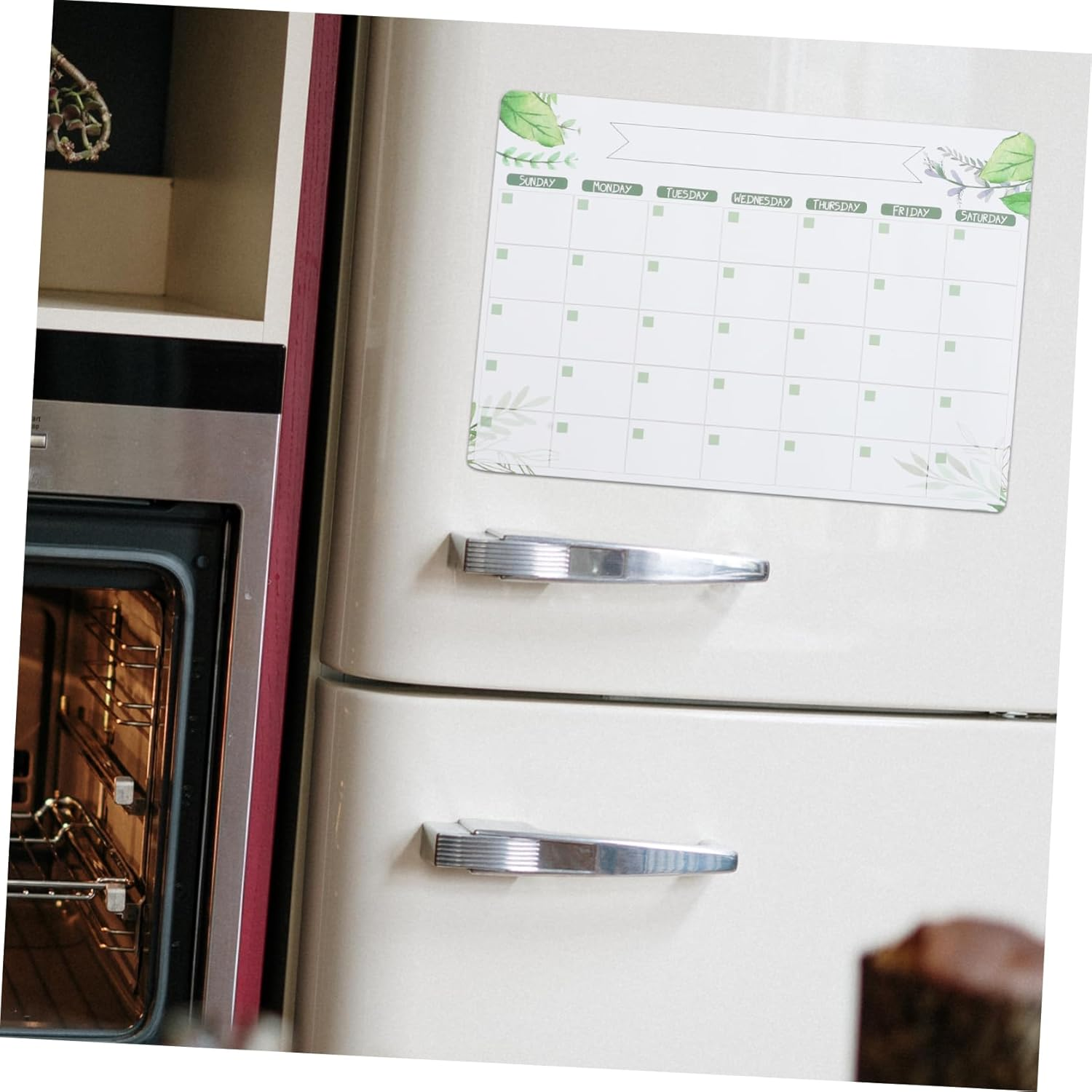 Parliky Fridge White Board Magnetic Message Board Refrigerator Planning Whiteboard Schedule Writing Calendar List Planning Whiteboard