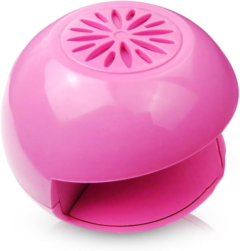 TEHAUX Portable Touch-Activated Mini Nail Dryer Fan Professional Nail Dryer Tool for Salon Use Powerful Manicure Air Fan without Battery at Home or Travel image number 1