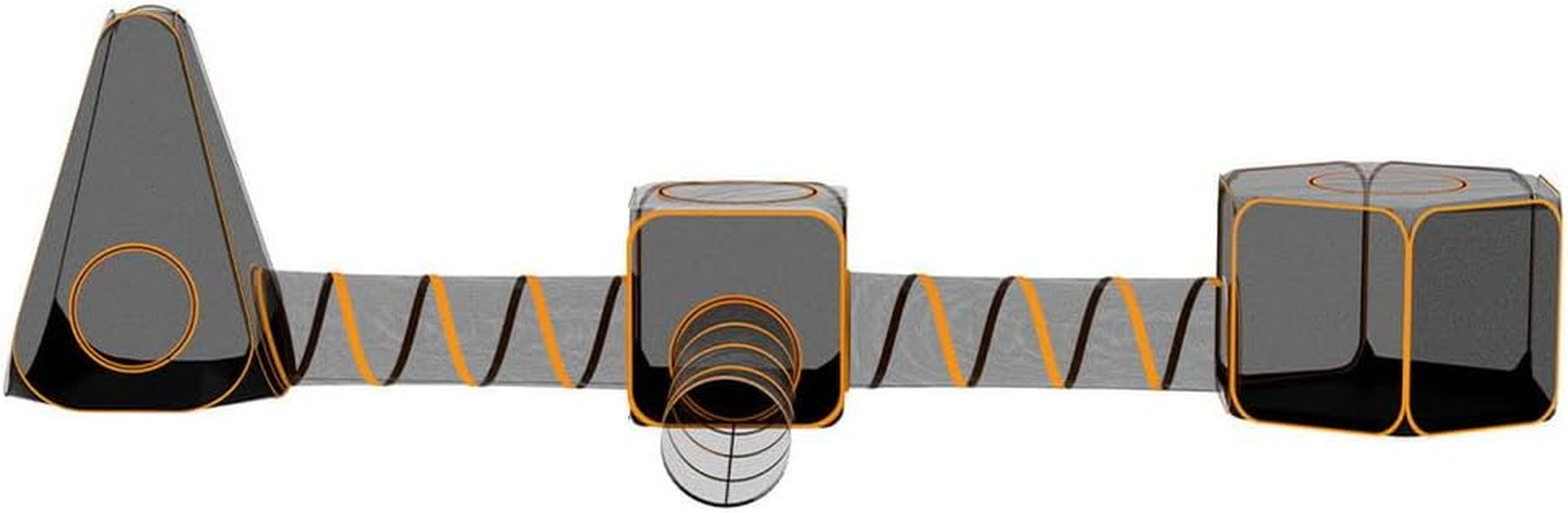 I.Pet Pet Playpen Cat House 6 in 1 Tent Tunnel Dog Puppy Rabbit Play Portable image number 6