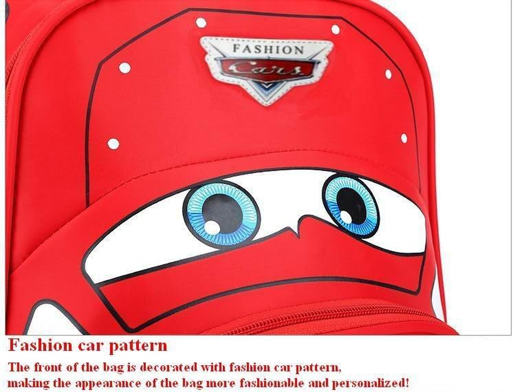 Cars Lightning Backpack - Unisex Children'S Backpack & Luggage for Kids Aged 3-8 Years - Perfect for Boys and Girls
