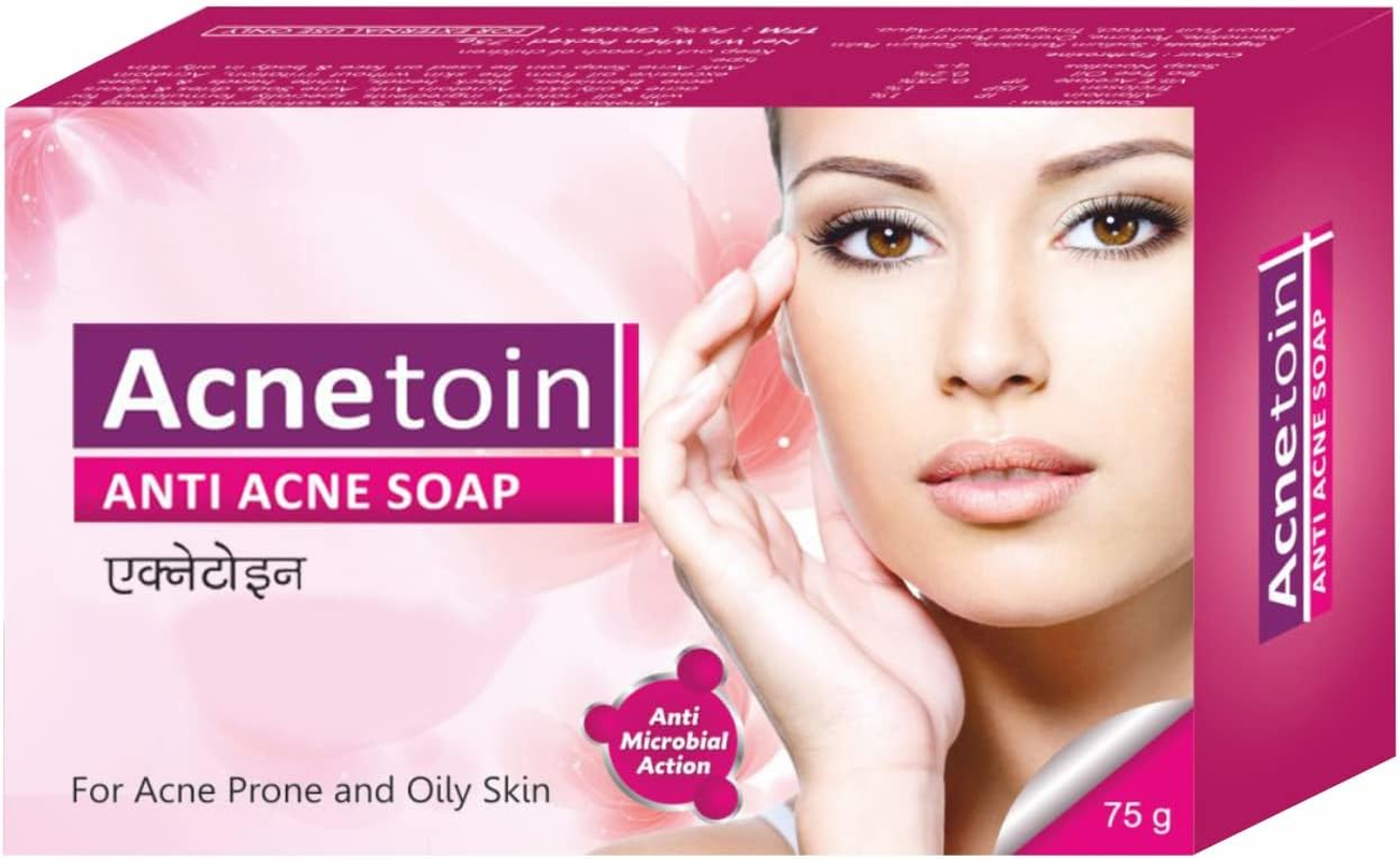 Leeford Women'S Acnetoin anti Acne Bathing Soap Bar Combo Pack - Enriched with Tea Tree Oil & Vitamin E | (75G Each Each) (Pack of 4) image number 6