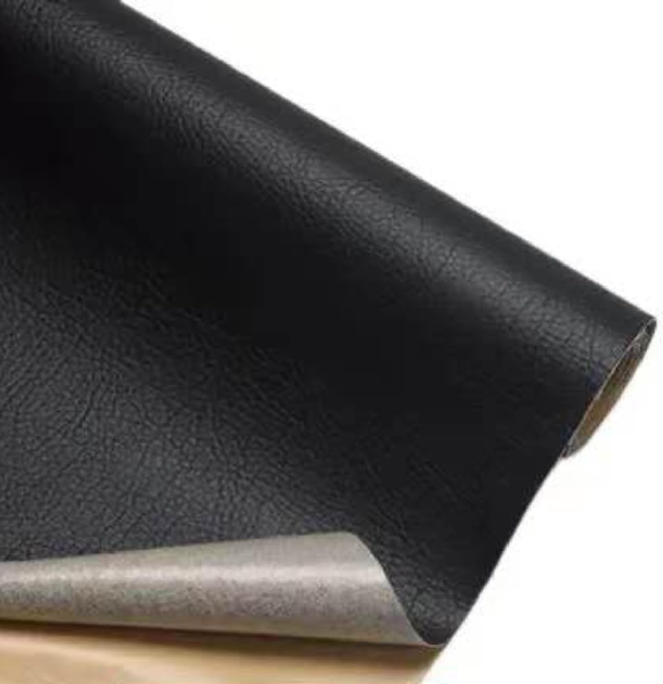 40X137Cm Leather Repair Patch Self-Adhesive for Couch, Sofa, Car Seat, Furniture, and Jacket &ndash; Large Leather Patch for Quick Fixes &ndash; Available in Black, Brown, Dark Brown, and Wine Red (Black) - Dark Brown image number 4