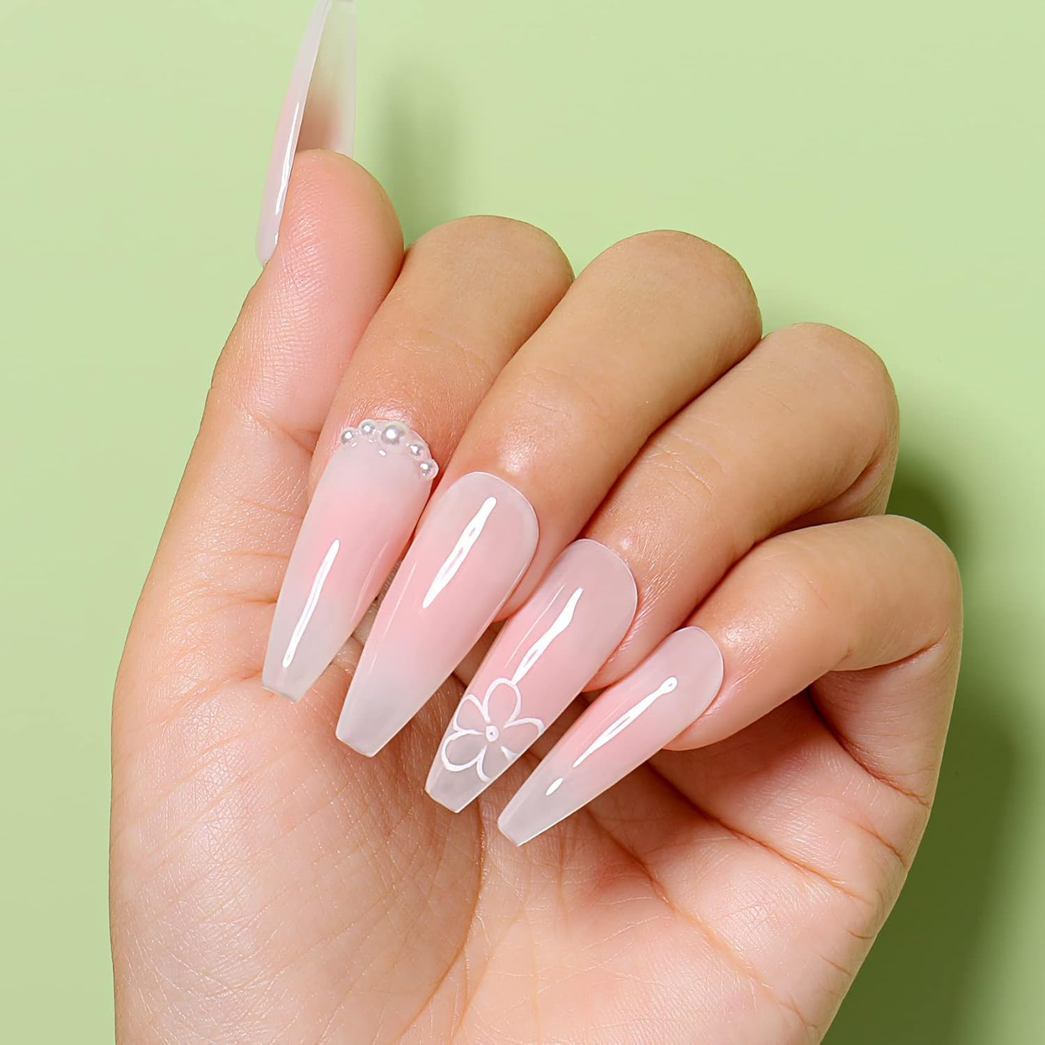 AIMEILI Pink Gel Nail Polish Soak off U V LED Hema Free Gel Polish Colors for Nail Art DIY Gel Nail Manicure Kit Set of 4Pcs X 10Ml - Kit Set 27 image number 3