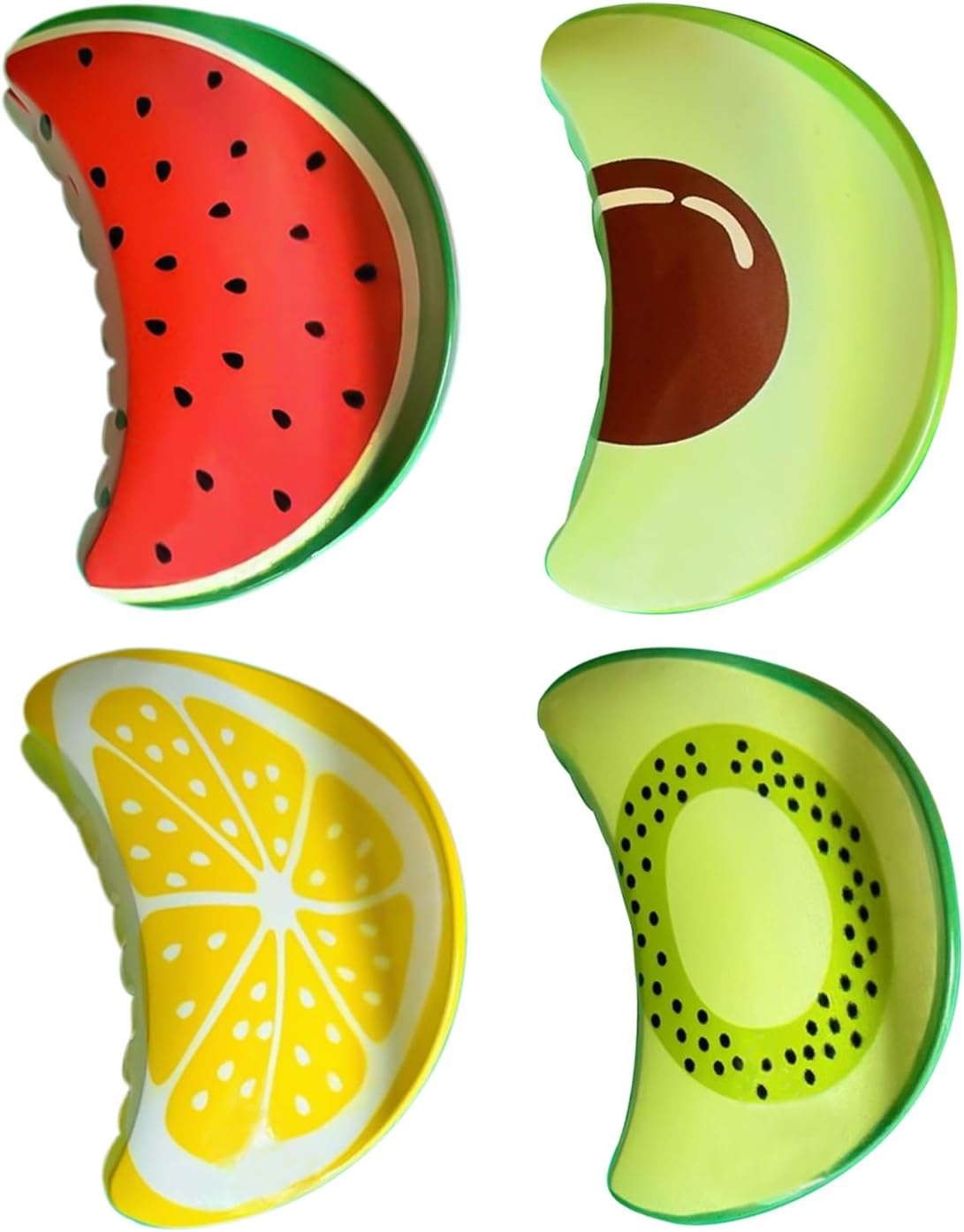 4 Hair Pins, Water Ghost Shaped Headdress, Fresh and Sweet Clip, Beach Party Decoration image number 2