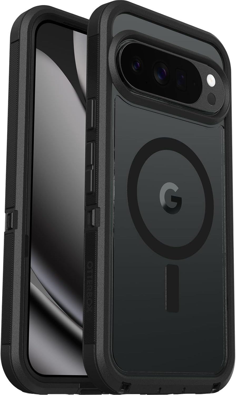 Otterbox Defender Series Pro XT Case with Pixelsnap for Google Pixel 10 Pro XL, Shockproof, Drop Proof, Ultra-Rugged, Protective Case, 7X Tested to Military Standard, Black