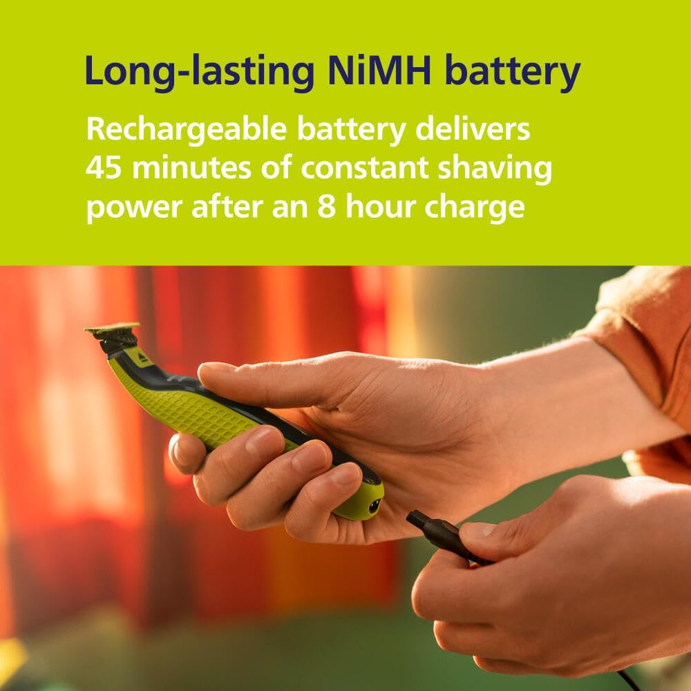 Philips Norelco Oneblade 360 Face Hybrid Trimmer and Shaver, Frustration Free Packaging, QP2724/90 image number 2