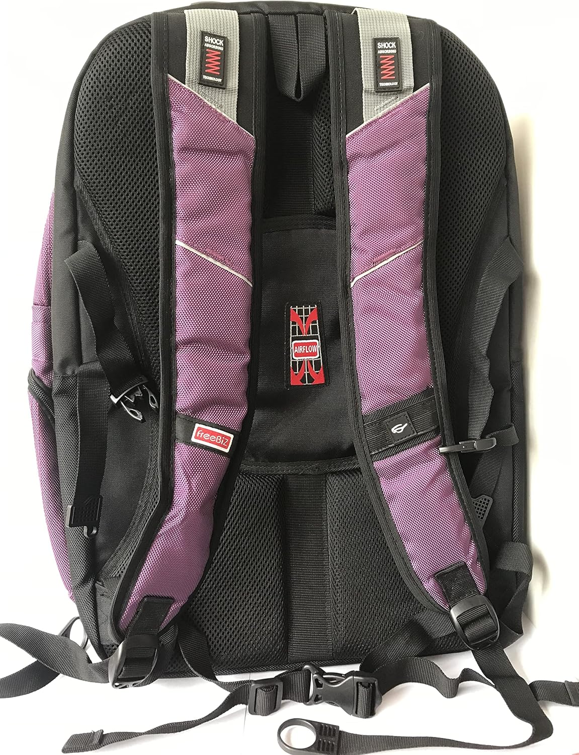Laptop Backpack 19 Inch, Gaming Laptops Back Pack for 19.5,18, 18.4 Macbook Notebook Computer for Man Woman Purple image number 5