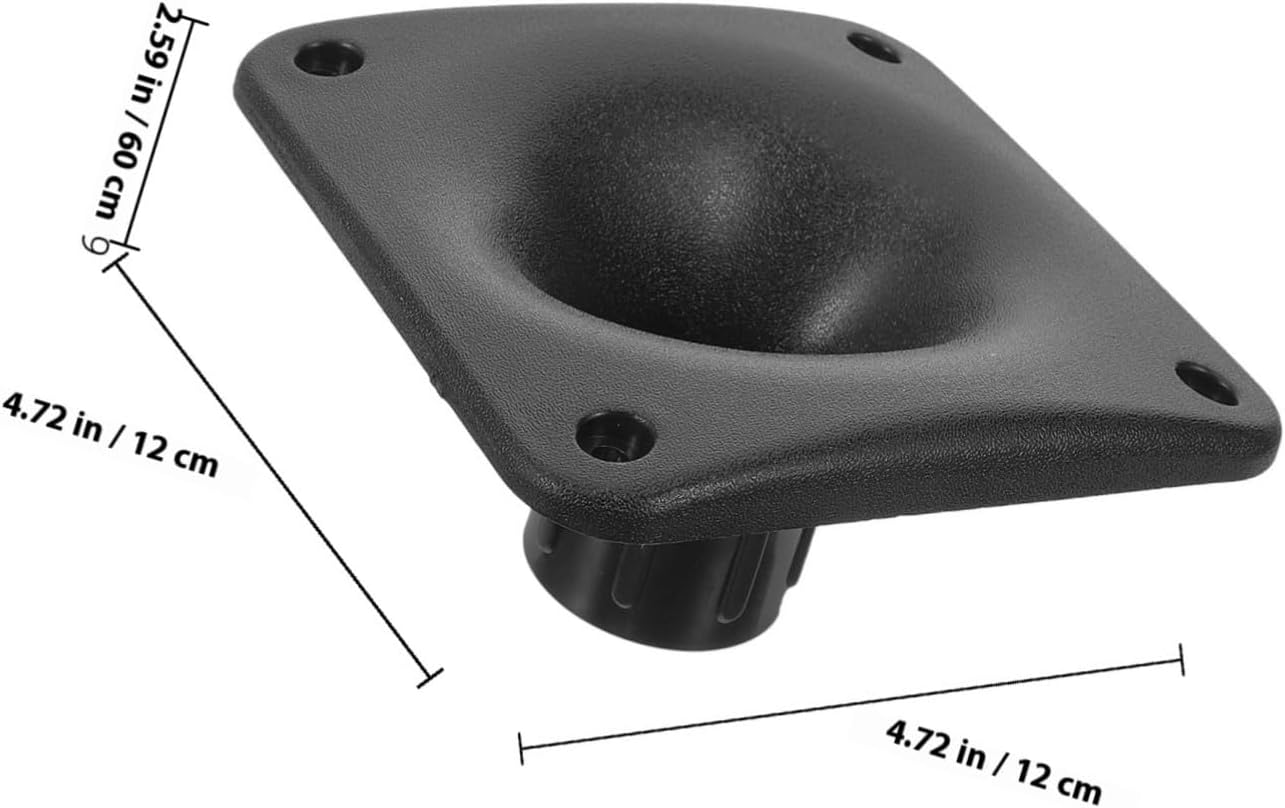 MUELODSIC Multi-Use Horn Speaker Black Compact Stage Loudspeaker Accessory for Show Reliable Installation image number 6