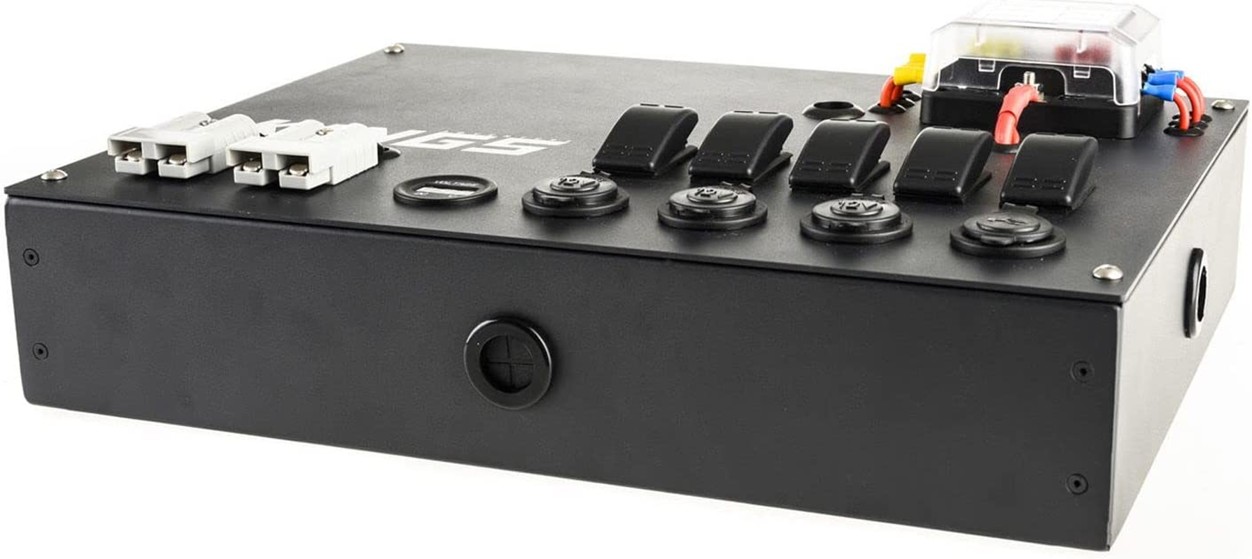 Adventure Kings 12V Control Box 5X 16A Pre-Wired Switches 2 USB Port 4WD Caravan image number 2