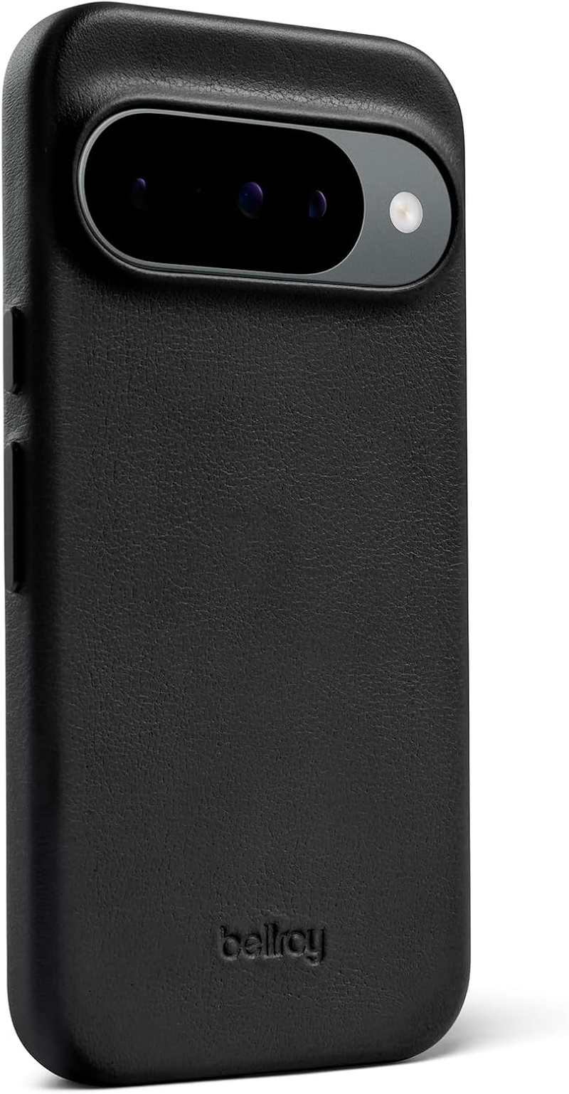 Bellroy Leather Case for Pixel 10 and Pixel 10 Pro &ndash; (Leather Google Phone Case) - Sienna