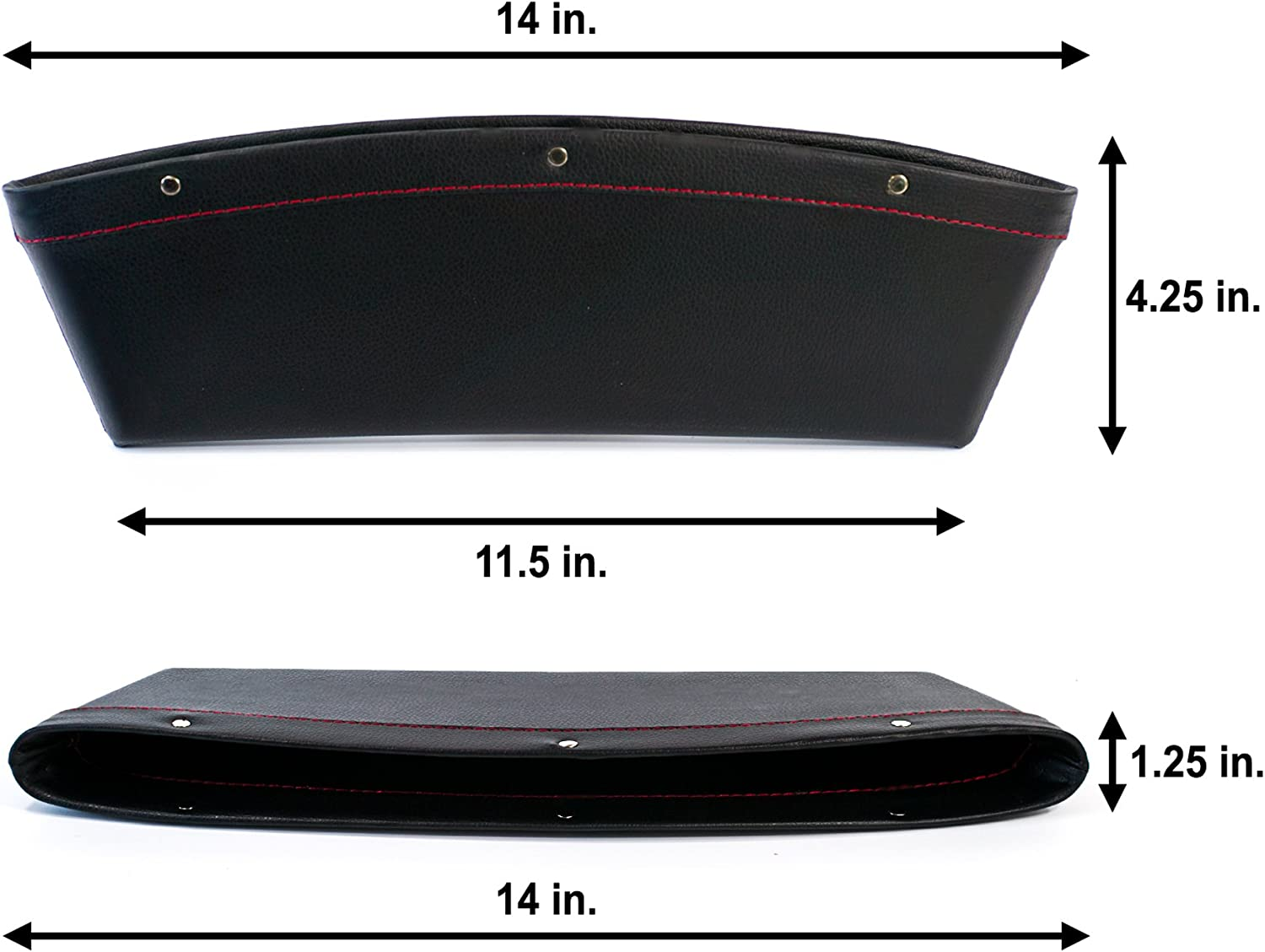 Front Passenger Seat Organiser Comes with 1 Pocket Caddy for Your Car, Truck, Van or UTE, Designed to Help Moms, Service Techs, Law Enforcement and Delivery Drivers Keep Items within Easy Reach