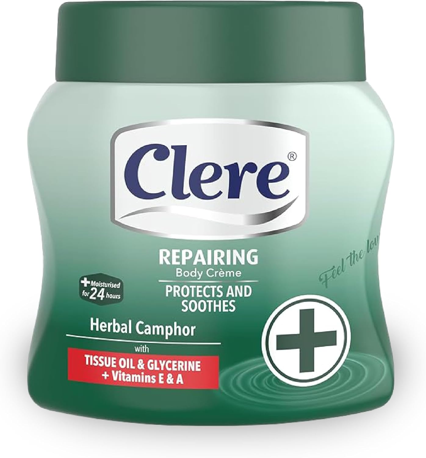 Clere Body Creme Herbal Camphor 500Ml image number 3