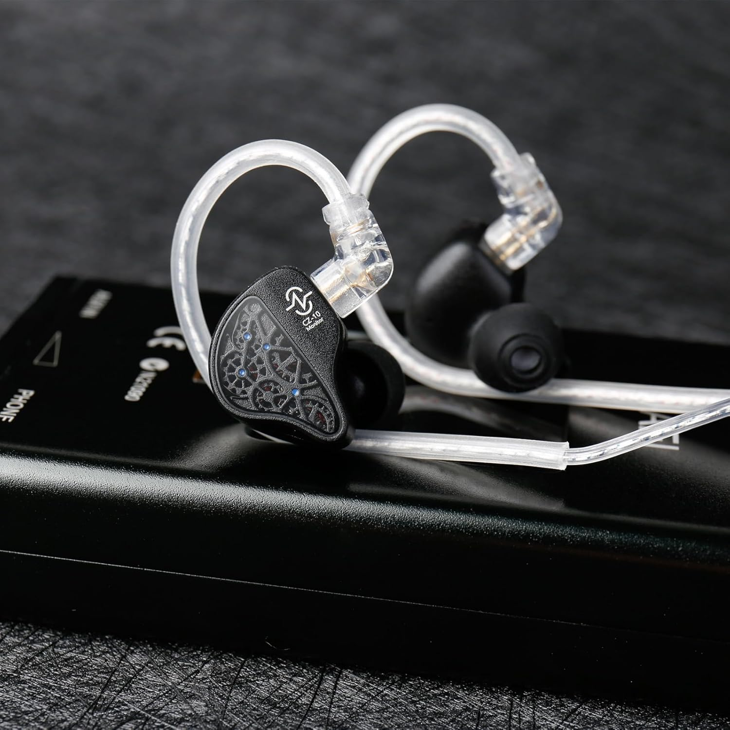 KINBOOFI CCZ CZ10 Iems with Microphone, 4BA + 1DD In-Ear Monitor, Hifi Earphones with 10Mm Dual Magnetic PET Driver, Gaming Headphones with Detachable 2 Pin Cable image number 7