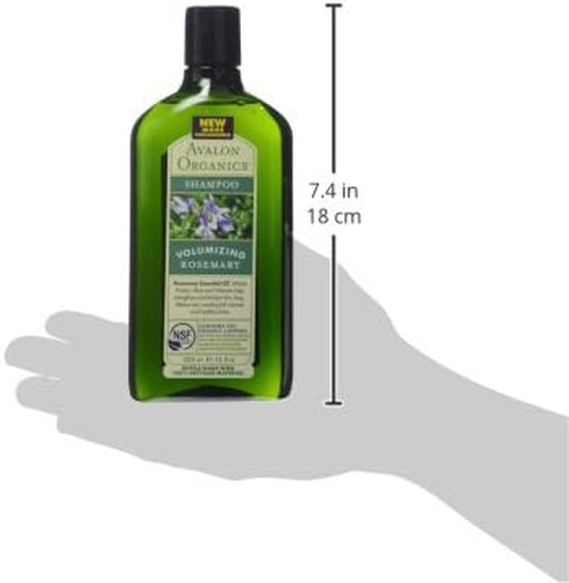 Avalon Organics Volumizing Rosemary Shampoo 325 Ml image number 6
