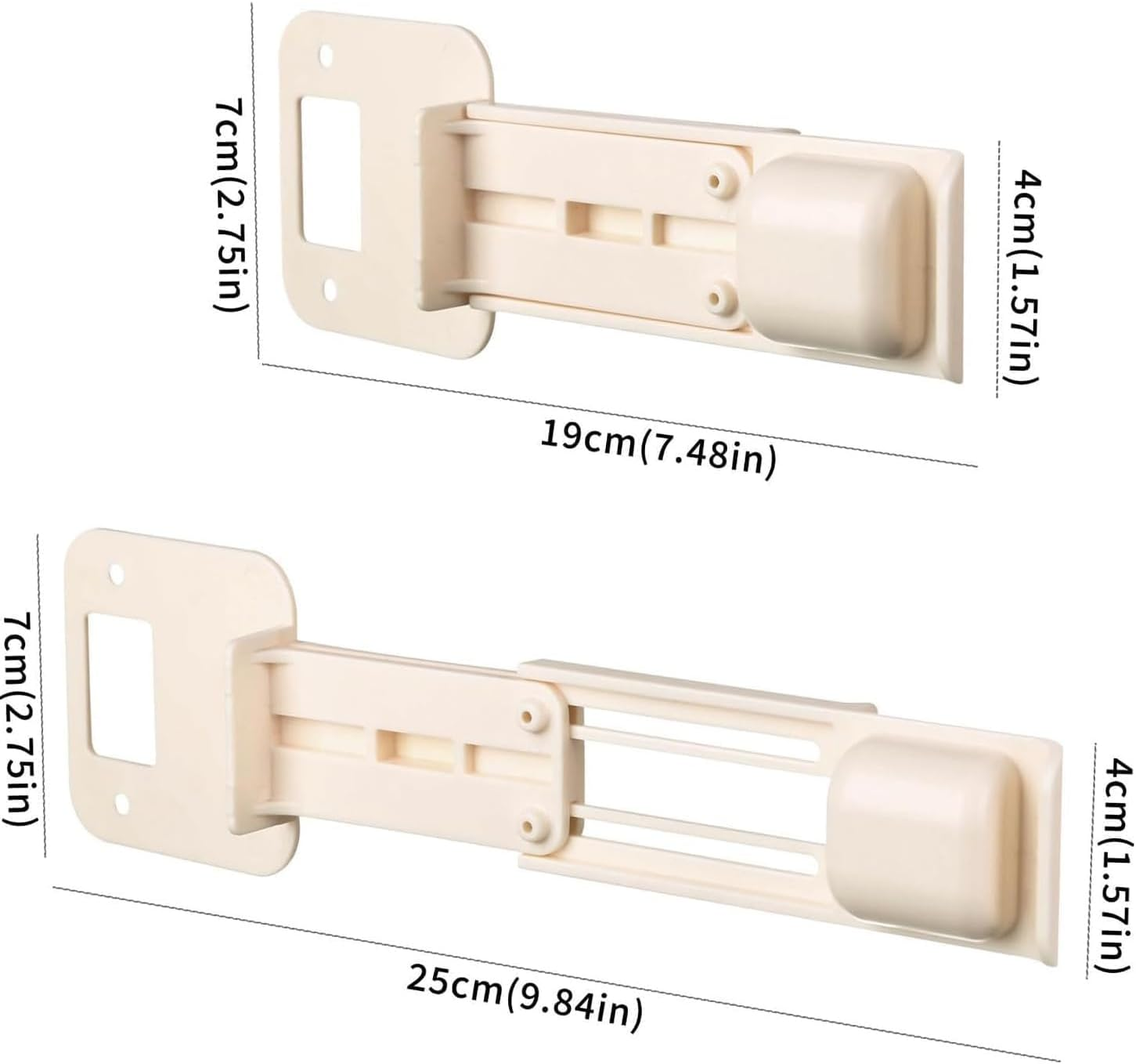 1PCS Lexziuo Door Buddy Prop for Cats & Dogs &ndash; Adjustable Strap Latch to Keep Pets Out, Dog Proof Litter Box & Cat Feeding Station image number 2