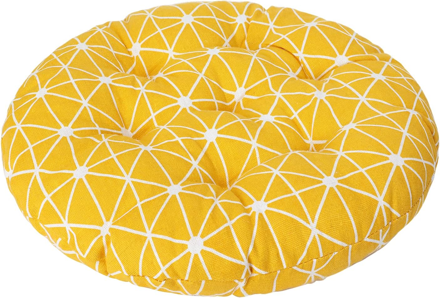 Homemiyn round Seat Patio Cushion Floor Pillow Cushion round Chair Cushion Outdoor Seat Pads for Sitting Meditation Yoga Living Room Sofa Balcony 15 Inch image number 5