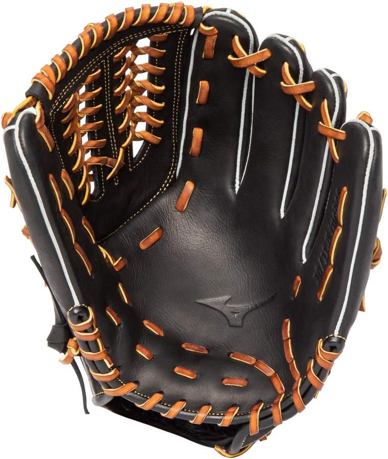 Mizuno Select 9 Baseball Glove Series - Arched Tartan Web - Black/Brown, Right Hand Throw image number 5