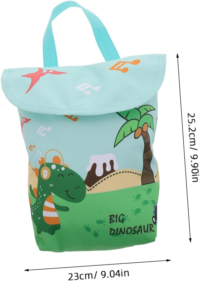 Portable Diaper Bag Pouch Travel Organizer for Boys Daycare Wet Clothes Storage Bag Convenient Diaper Pouch image number 6