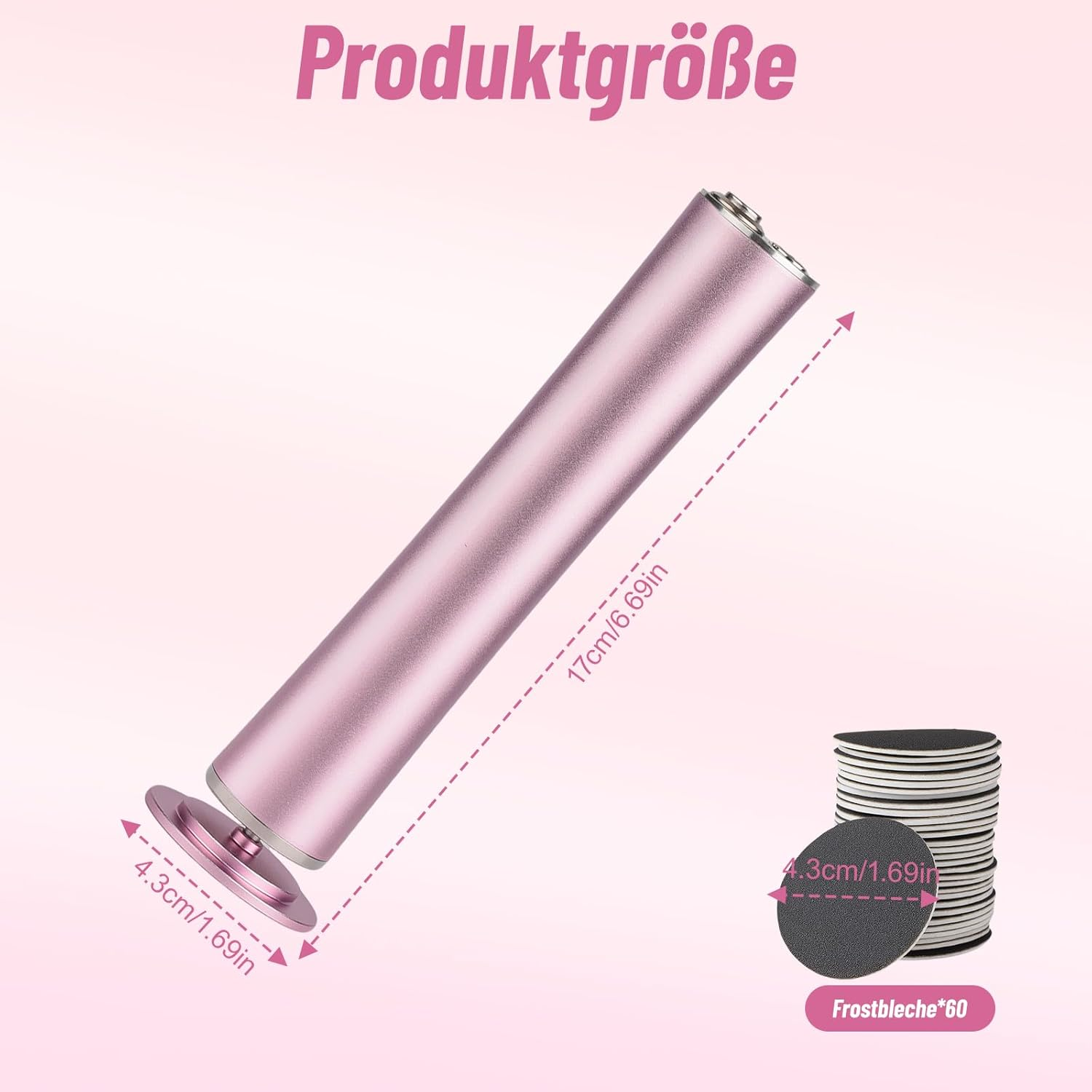 Electric Callus Remover - Rechargeable Removal Callus Remover Electric with 60 Sandpaper Discs, Foot Replacement Rollers, Callus Remover for Dead Skin image number 1