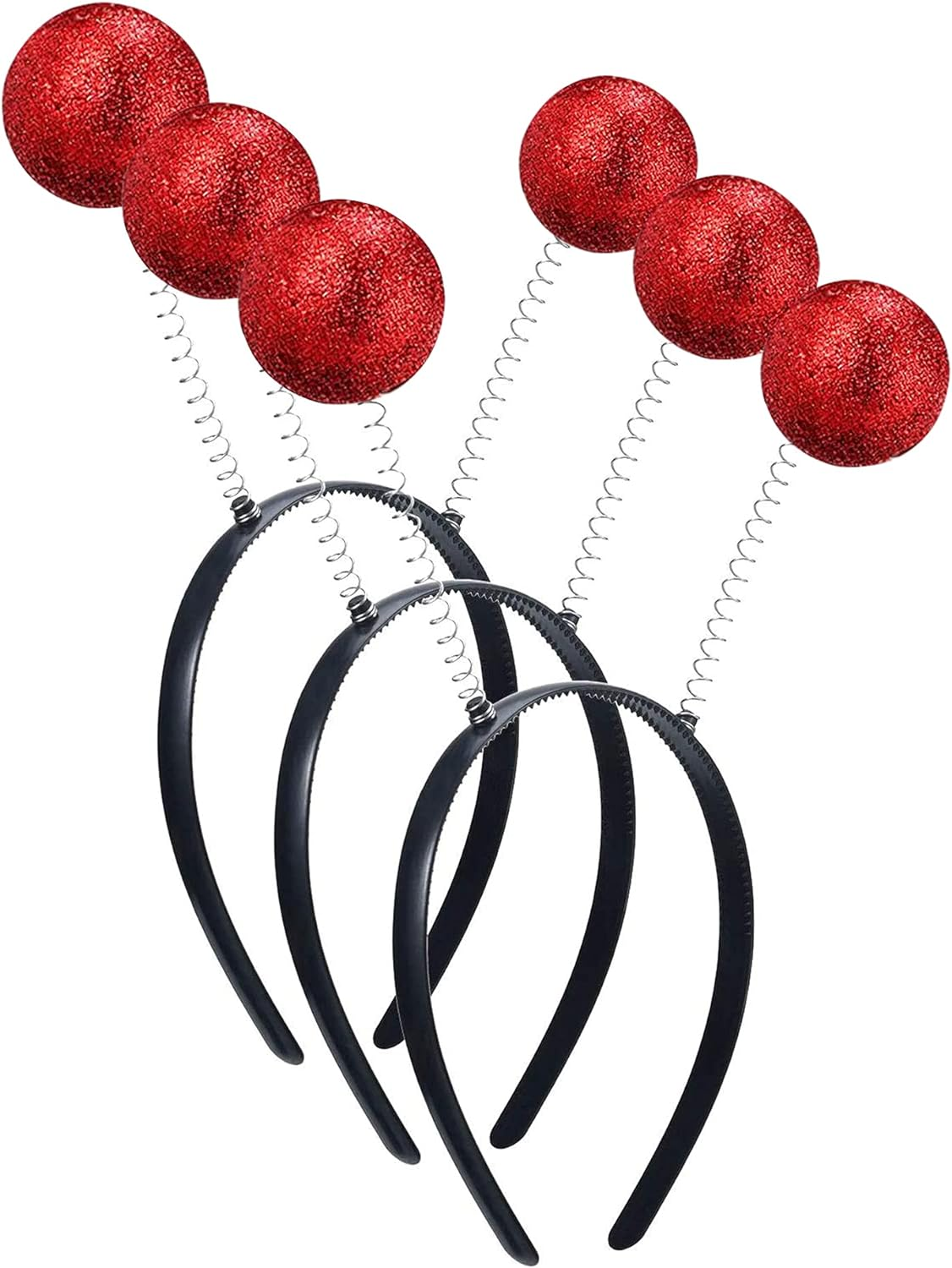 3 Pieces Alien Antenna Headband, Martian Alien Headband, Boppers Ball Head Boppers for Halloween Christmas Party Decoration image number 3