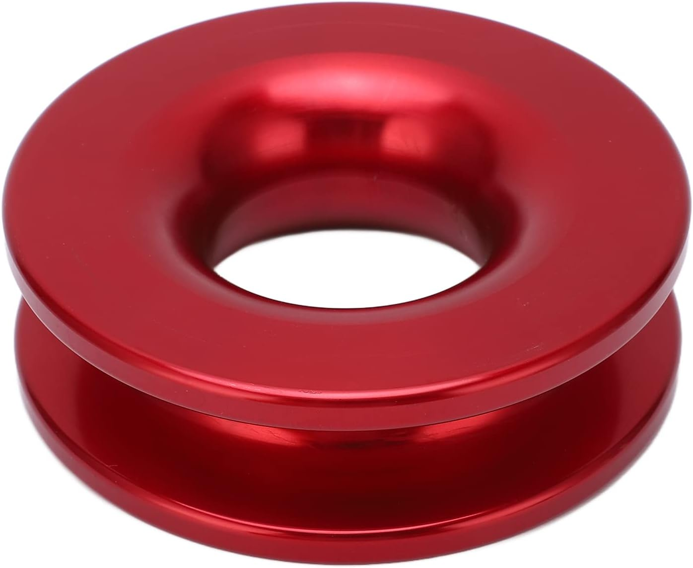 Soft Shackle Recovery Ring 41000 Pounds Quick and Safe Rest for 3/16" 1/4" 3/8" off Road Towing and Rescue Ropes (Red) - Red image number 2