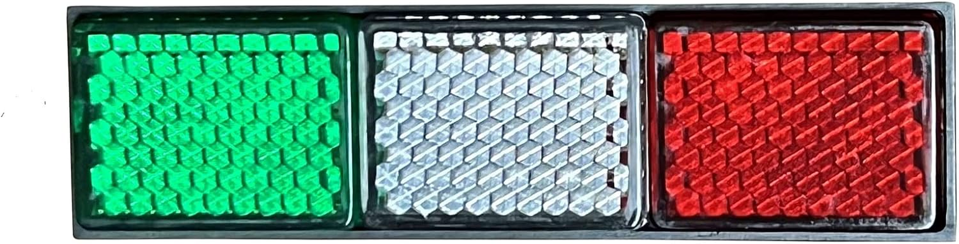 Italian Flag Reflector Decal Sticker &ndash; Italy Collection of Italia Pride Products at Psiloveitaly image number 3