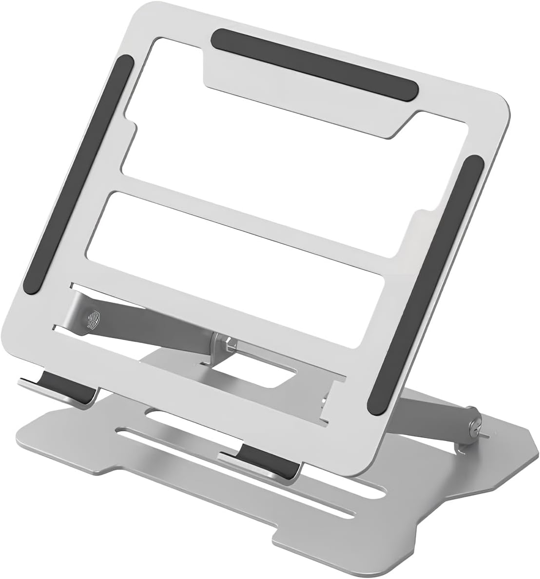 Adjustable Laptop Stand, Ergonomic Portable Laptop Riser Holder for Desk, Foldable Portable Tablet Notebook Holder Compatible with Macbook Pro/Air, Surface, Lenovo, Laptops image number 3