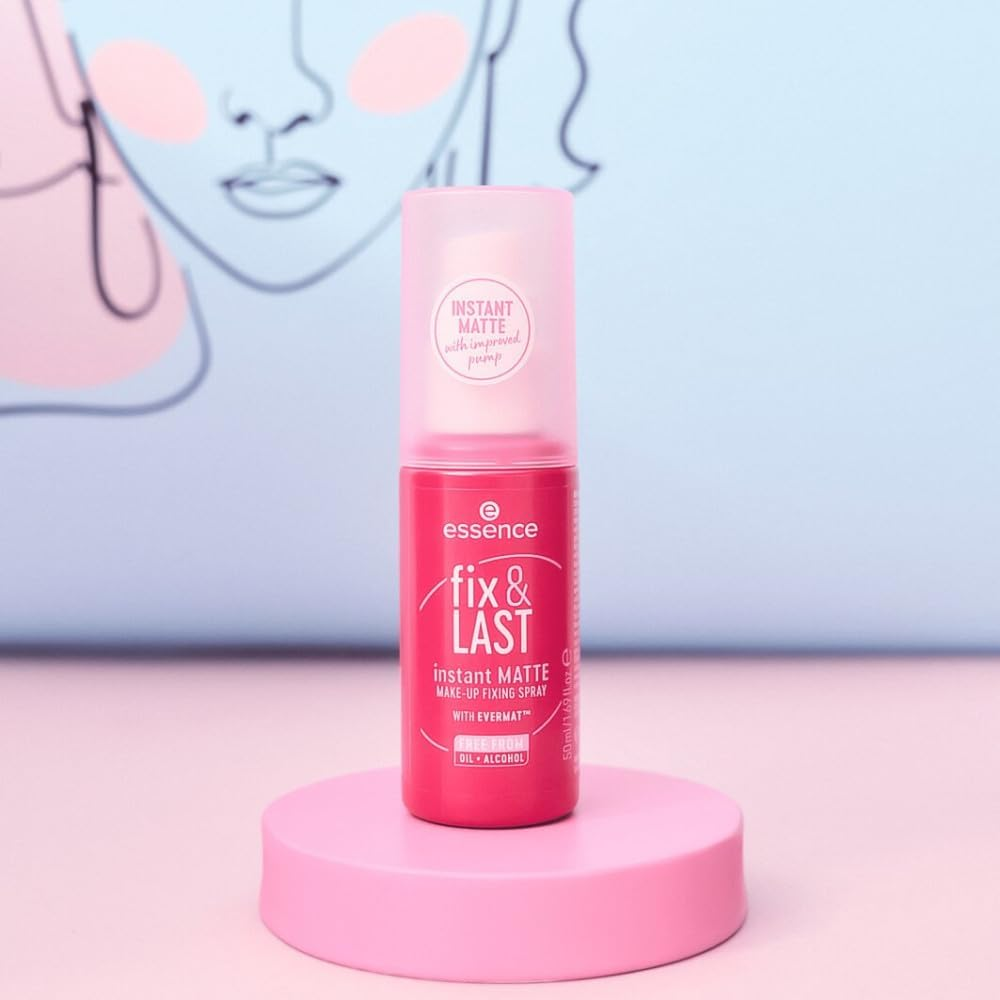 Essence Fix & LAST Instant MATTE MAKE-UP FIXING SPRAY image number 2