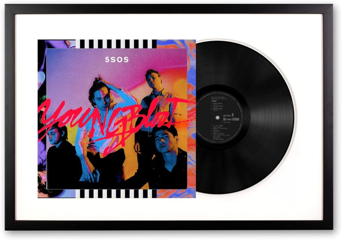 Vinyl Art 5 Seconds of Summer Youngblood Memorabilia Framed image number 2