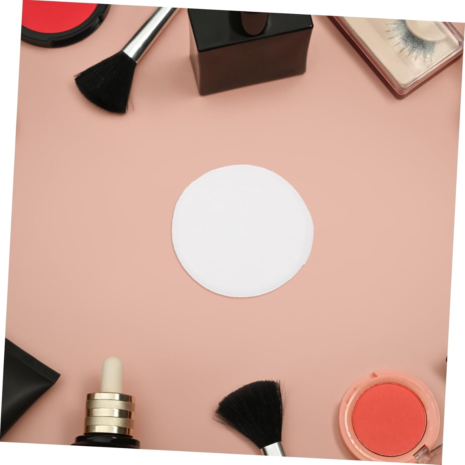 10Pcs Reusable Cotton Makeup Remover Pads Soft 8Cm round Cleansing Pads for Face and Eye Washable Facial Wipes for Travel and Daily Skincare image number 1