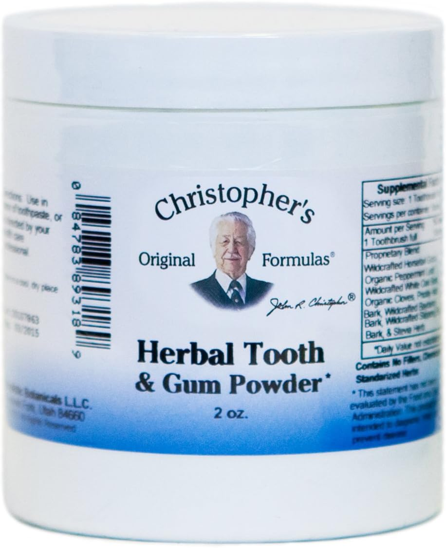 Christopher S Original Formulas Herbal Tooth Gum Powder 2 Oz image number 3