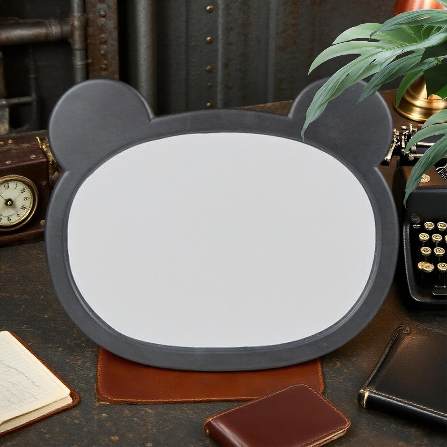 Baby Mirror for Car 360 Degree Rotation,Rear Facing Mirror for Baby Car Seat - with Cartoon Frame Safety Monitor Rearview Shatterproof for Backseat Travel Registry Stroller image number 4