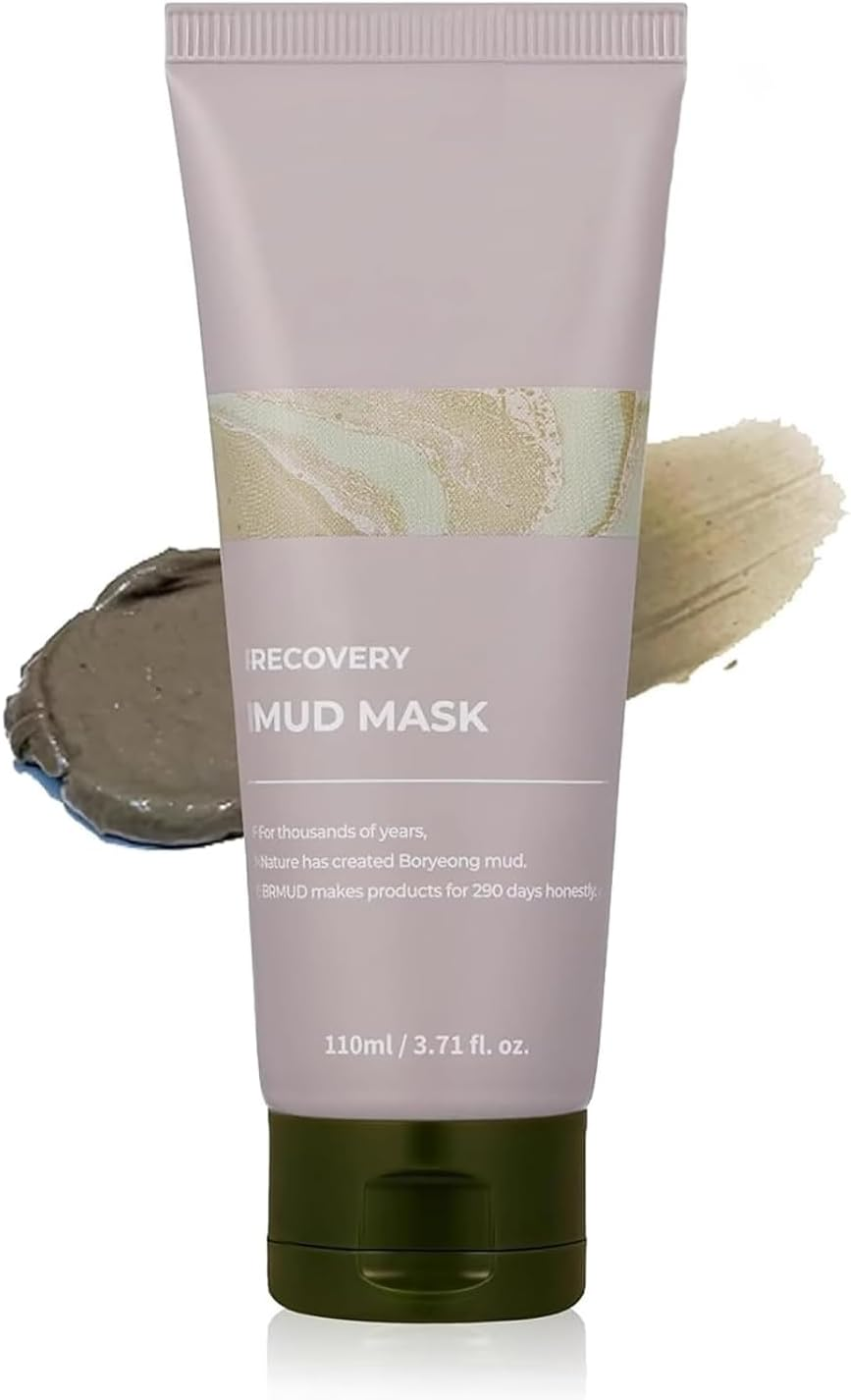 Recovery Mud Mask, Relief Mud Mask,Mud Masks for Face, Hydrating & Moisturizing Deep Pore Cleanser image number 4