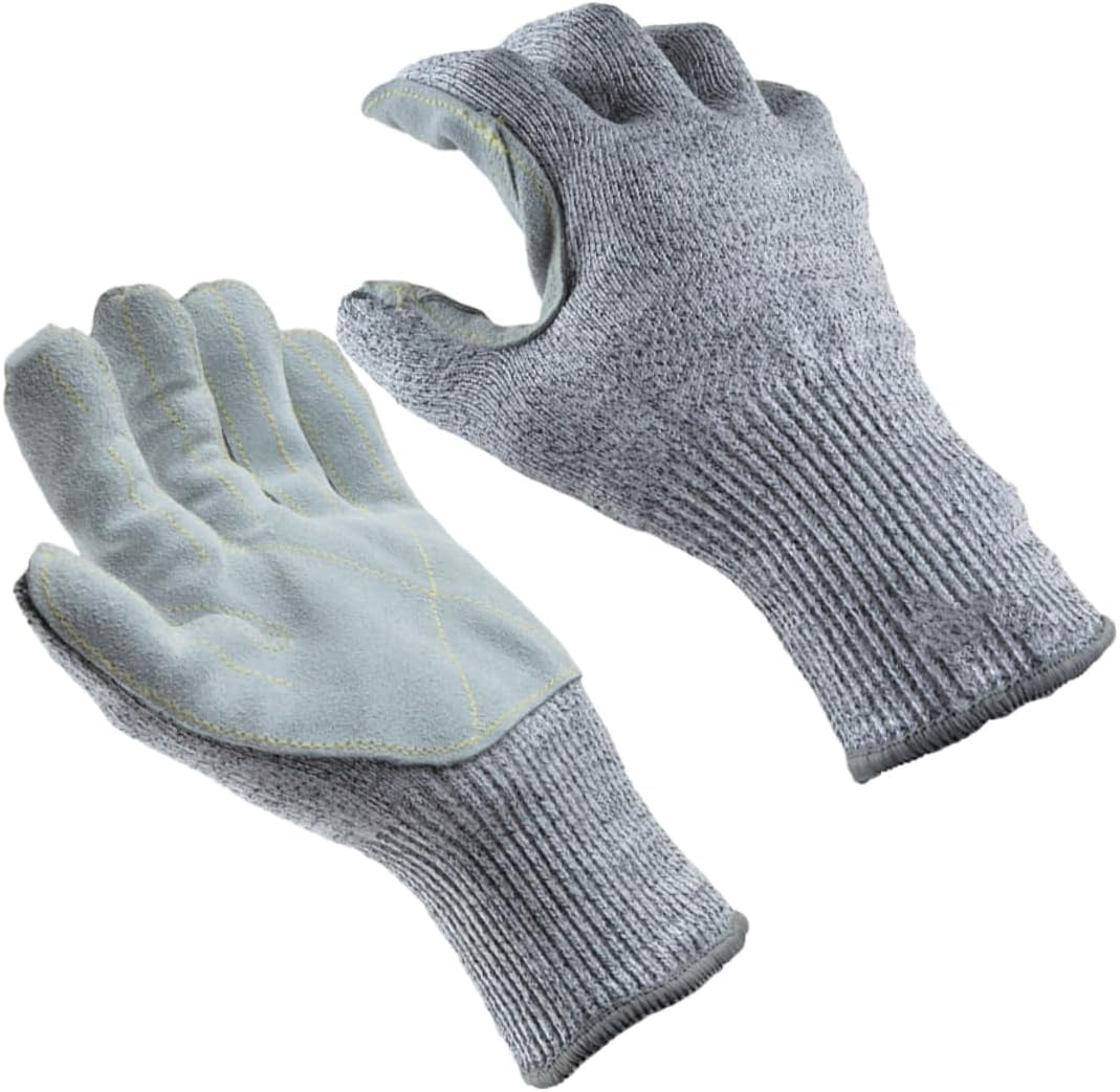 1Pair Collision Gardening Gloves Cut Resistant Wear Resistant Lightweight Outdoor Work Gloves for Gardeners Comfortable Fit for Pruning and Work image number 1