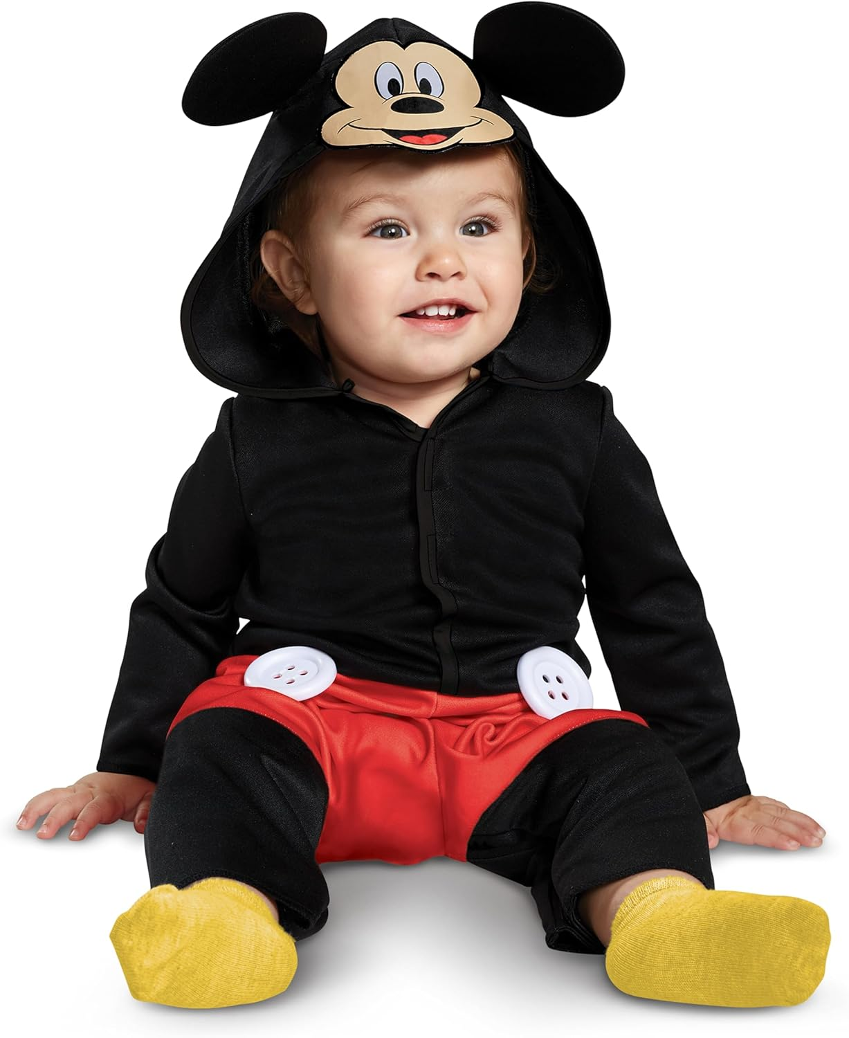 Disney Mickey Mouse Baby Jumpsuit by Disguise image number 3
