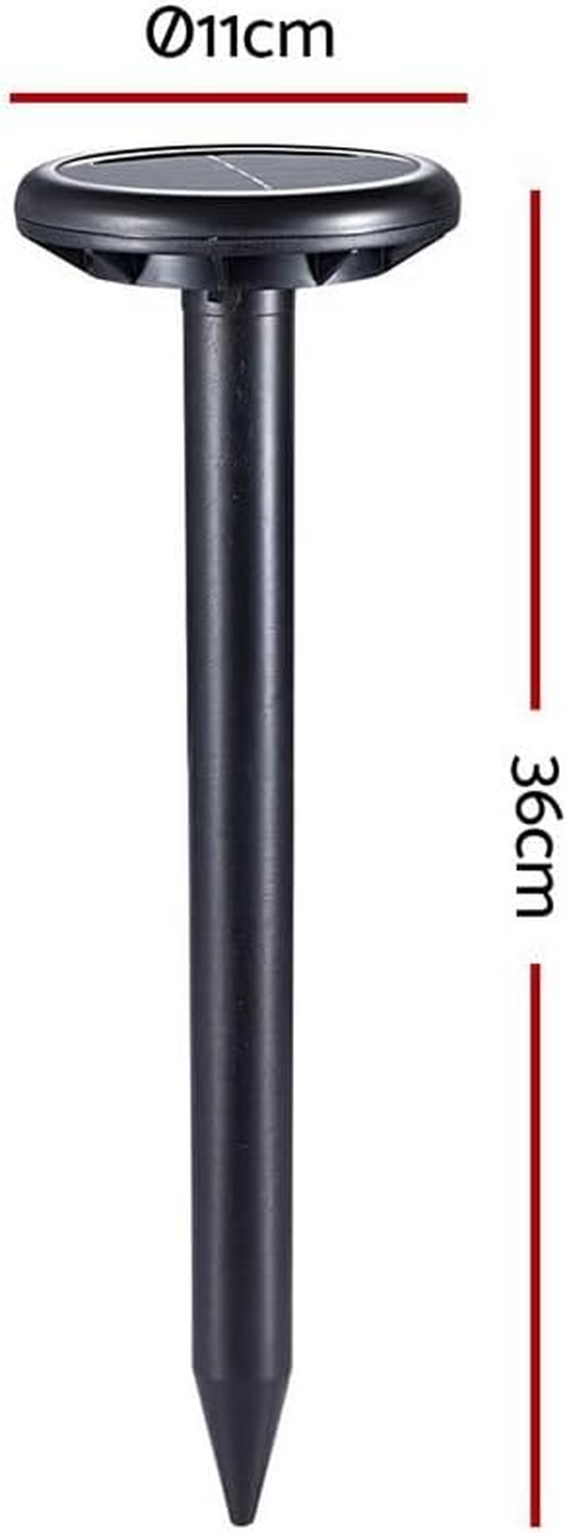 Gardeon Snake Repeller 6X Ultrasonic Solar Powered Multi Pulse Repellent Rodent image number 5