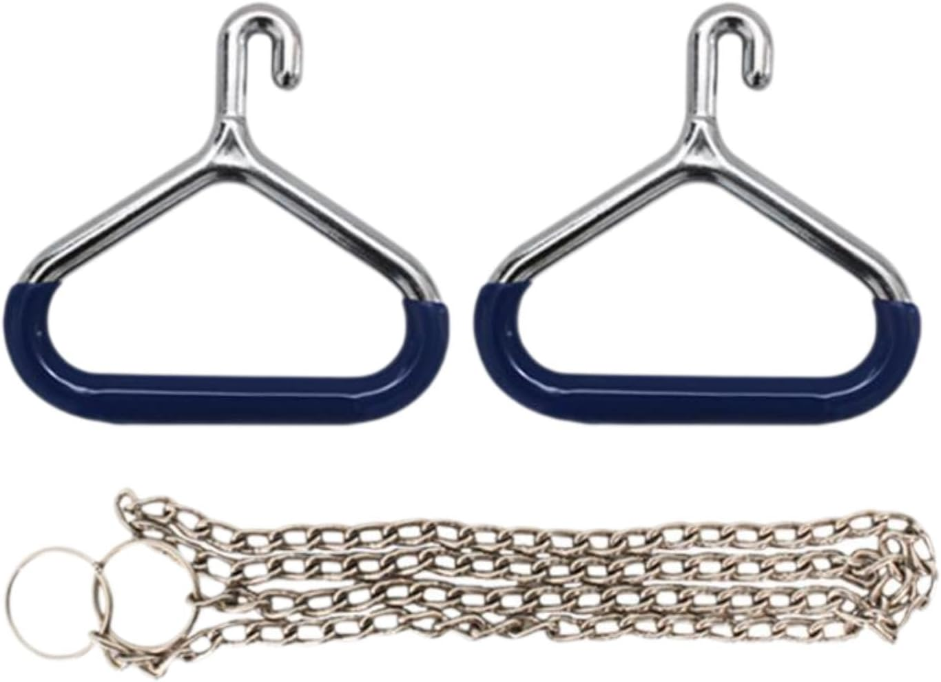 Cow Calving Apparatus, Forceps, Accessory, Heavy Duty Veterinary Tool, Stainless Steel Livestock Calving Instruments, 2 OB Handle 1 Chain