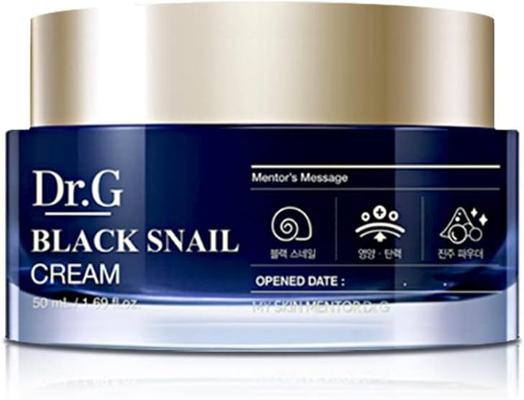 Dr. Gdr.G Black Snail Cream 50Ml 1.69 Fl.Oz. - Black Snail and Pearl Powder Premium Elasticity Care Cream image number 1