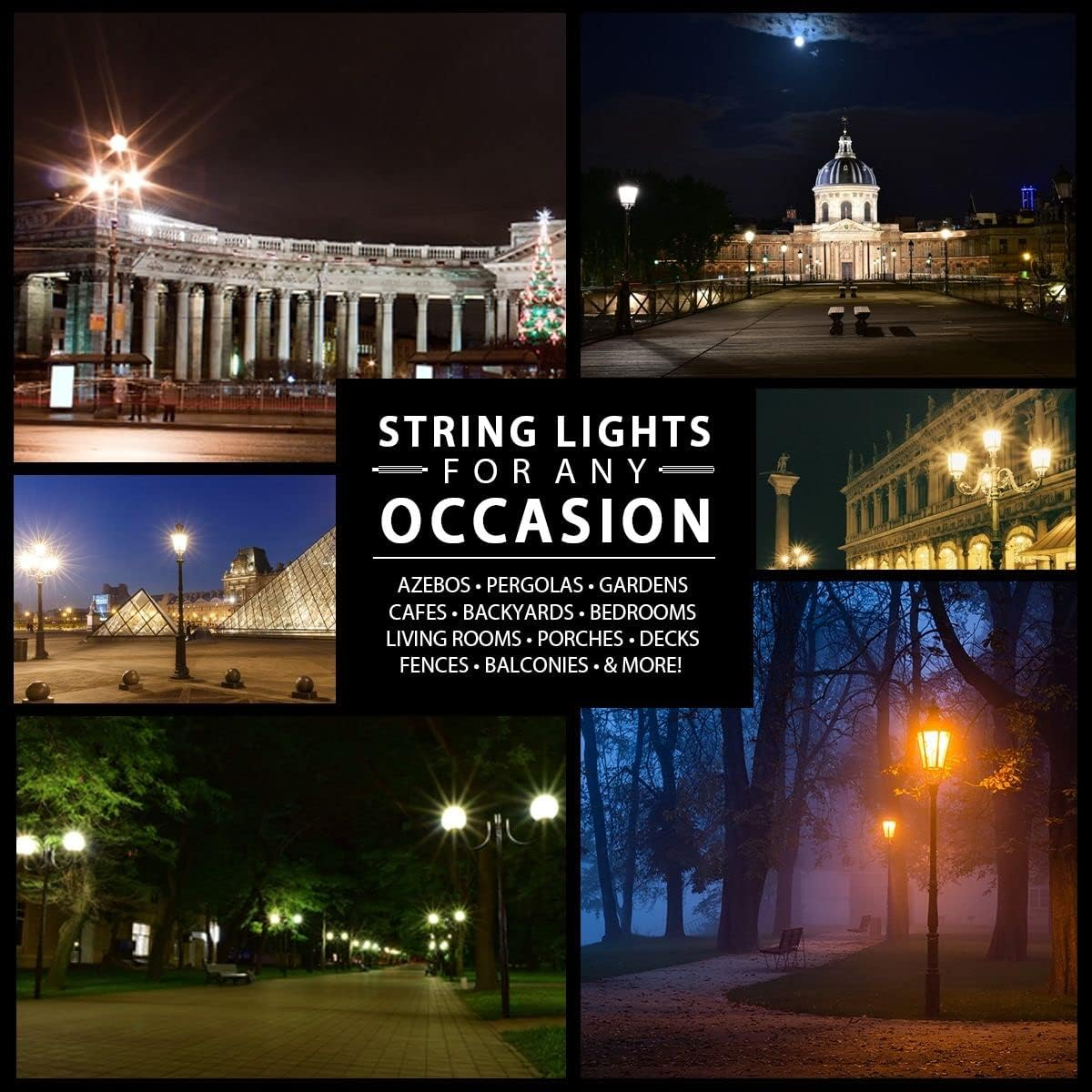 AUSWAY 180Cm Solar Lamp Post Lights Outdoor with Double Lamp, Waterproof Solar Powered Street Lights for Garden, Pathway, Driveway, Front/Back Door, Warm White Solar Post Light, Replaceable Bulb image number 6