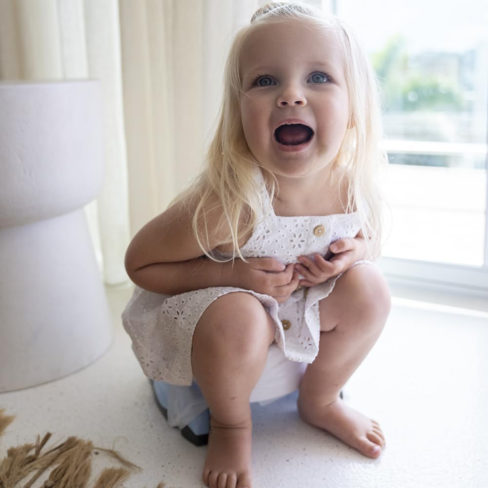 Babyu Toilet Training Bundle - Waterproof Sheet Protector + Cushie Step up + Potette plus 2-In-1 Portable Potty