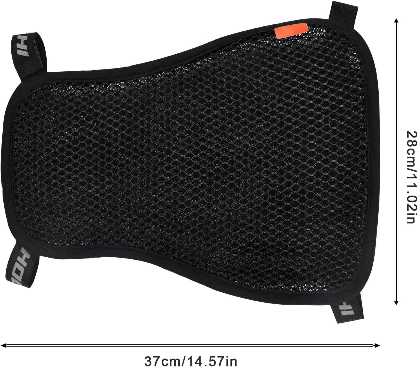 Safercctv Motorcycle Seat Cushion Air Cooling 3D Mesh Motorcycle Seat Pad,Butt Protector Pads,Motorcycle Cool Seat Cover,Breathable Motorcycle Seat Cover,Size S