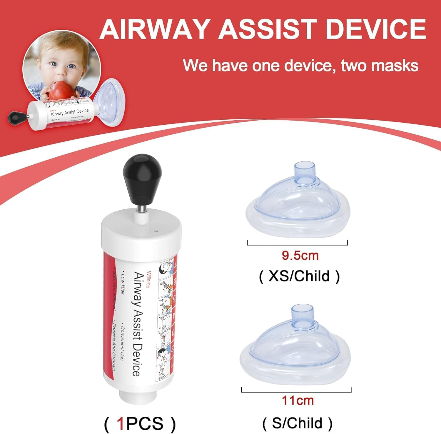 Effective Assist Device Works for Removing Foreign Material, Portable Manual Kit- GY Provided Home & Travel Kit image number 1